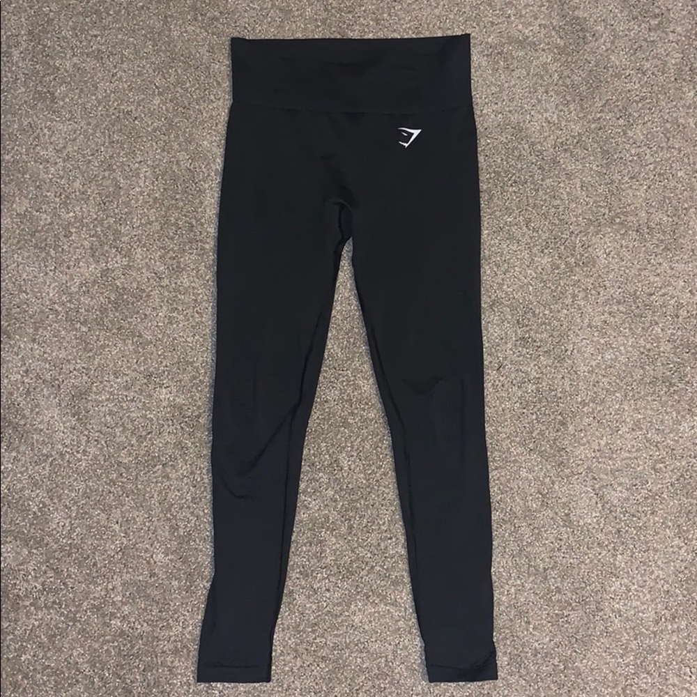 Black gymshark vital seamless leggings